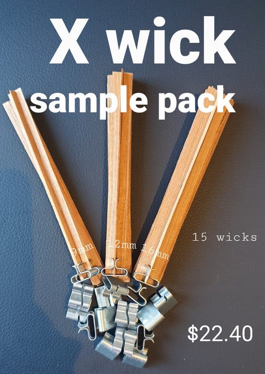 X Wood Wick Sample Pack